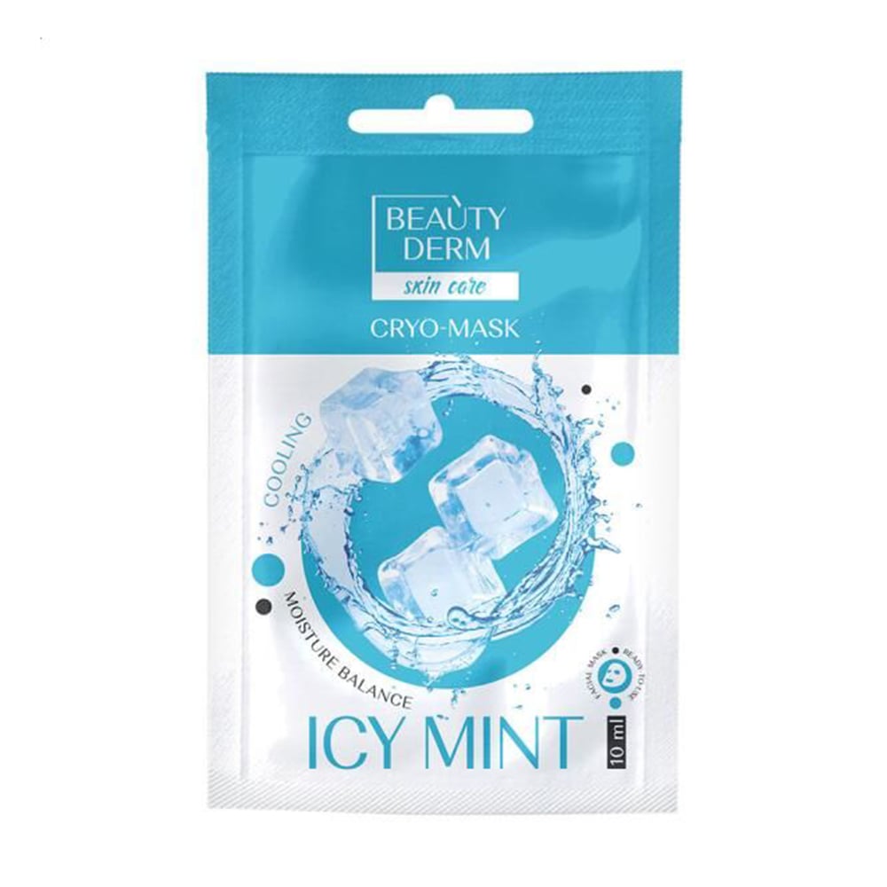 Кріо-маска для обличчя BEAUTYDERM Icy Mint, 10 мл